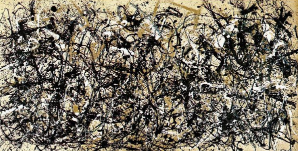 Autumn Rhythm abstract painting